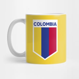 Colombia Flag Emblem Mug